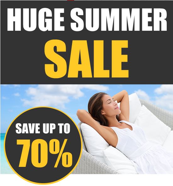Huge summer sale