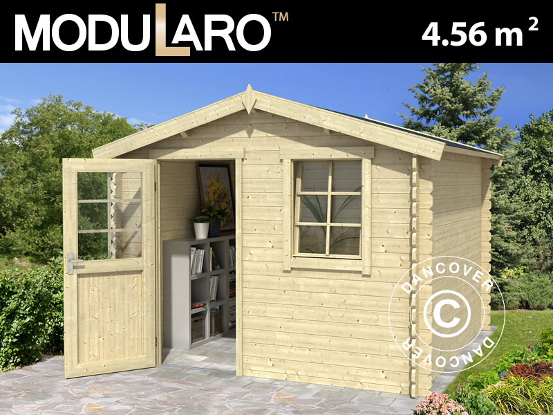 Modularo wooden shed