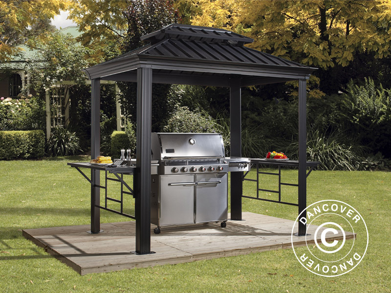 BBQ shelters for dedicated grill masters