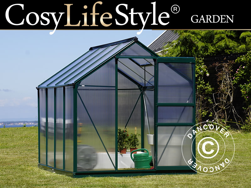 Polycarbonate greenhouse from CosyLifeStyle