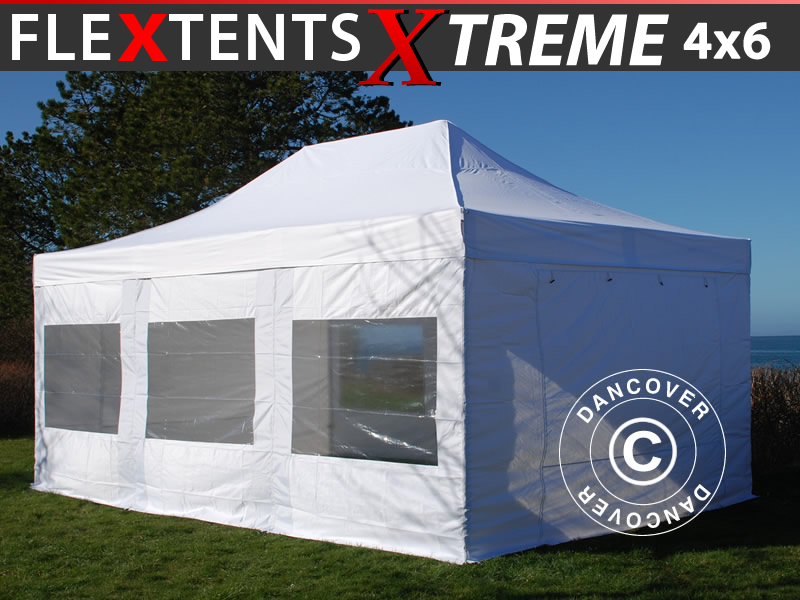 FleXtents pop-up gazebos for private customers and professionals