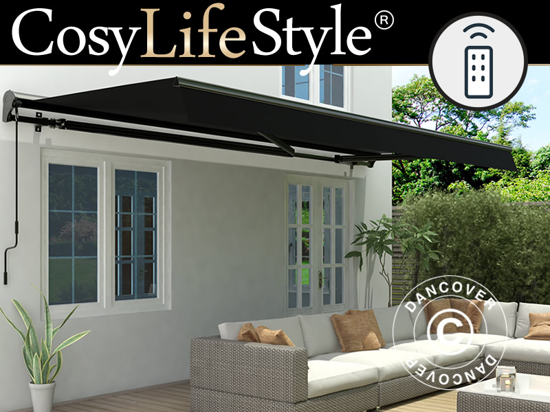 Awnings create a wonderful room right outside in the garden