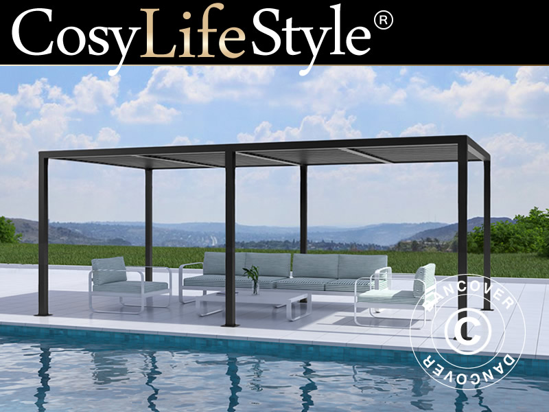 Bioclimatic pergola gazebos for great style and shade