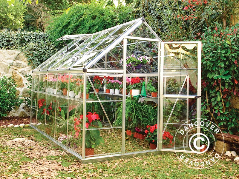 Greenhouses for growing plants or as a cosy gazebo