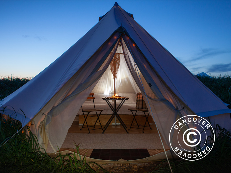 Glamping tents are perfect for luxury adventures