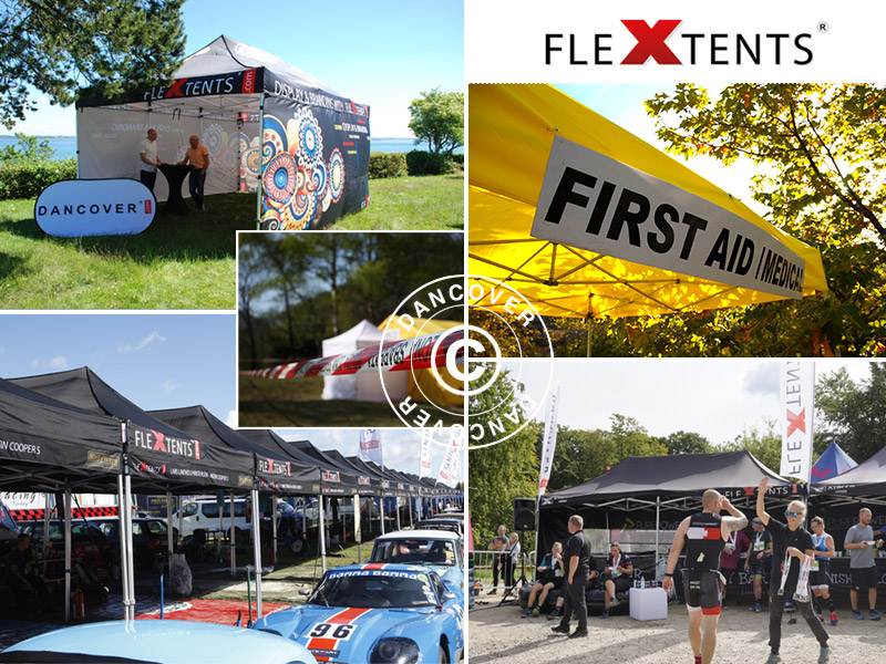 FleXtents pop-up gazebos for all sorts of events within all trades